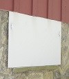 head-on view of one of our doors installed in Lake City for crawl spaces