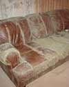 furniture in a Marion basement destroyed by mold and dust mites