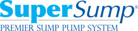 Logo for our SuperSump® Pump System, available in North Myrtle Beach and other parts of South and North Carolina