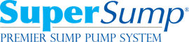 Logo for our SuperSump® Pump System, available in North Myrtle Beach and other parts of South and North Carolina