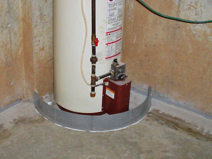 Water Heater Flood Protection Installed In SC Water Heater Flooding