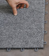 Interlocking carpeted floor tiles available in Conway, South and North Carolina
